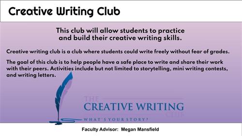 creative writing